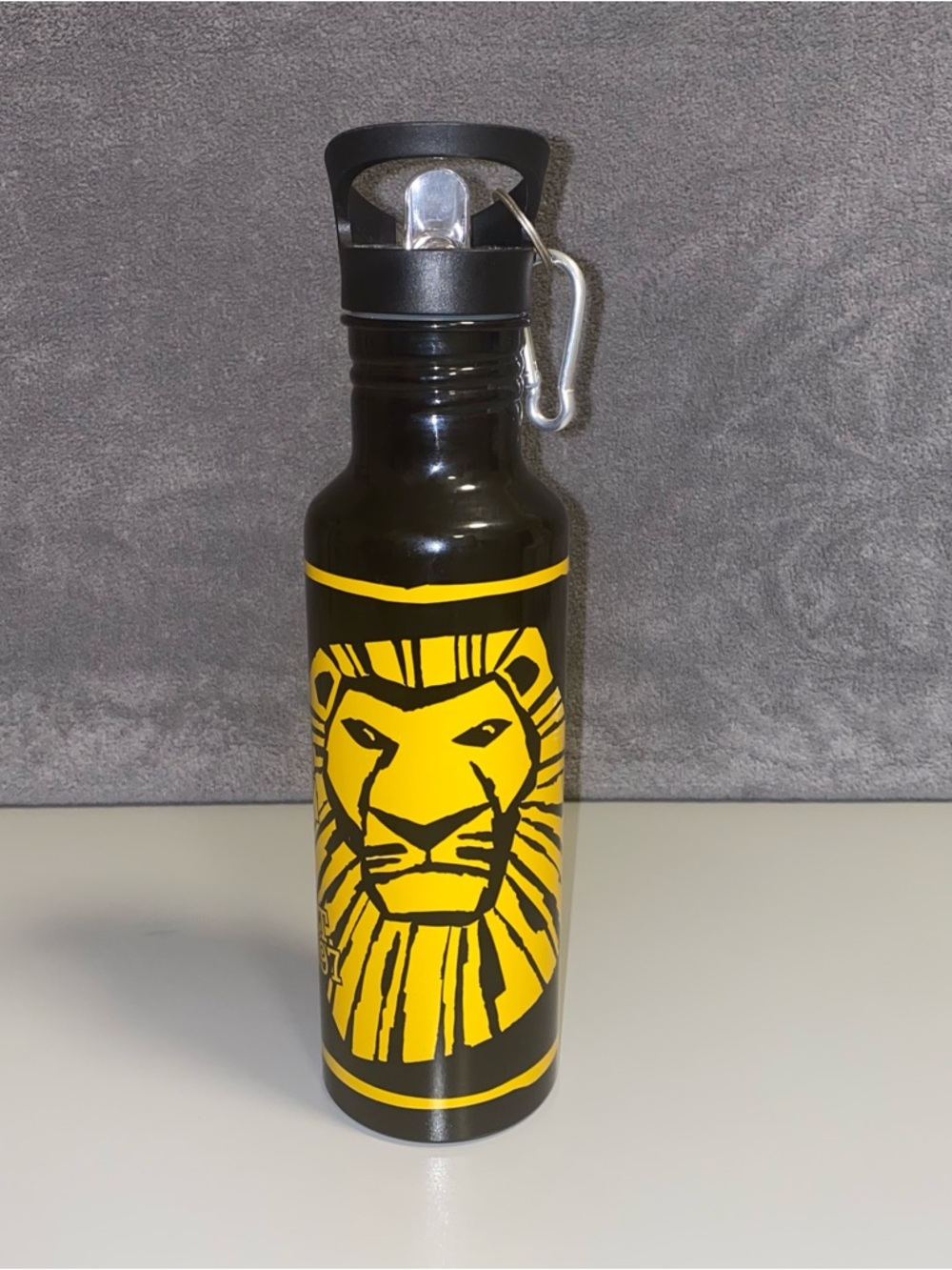 Disney The Lion King Metal Drinking Bottle New York Broadway Musical Exclusive